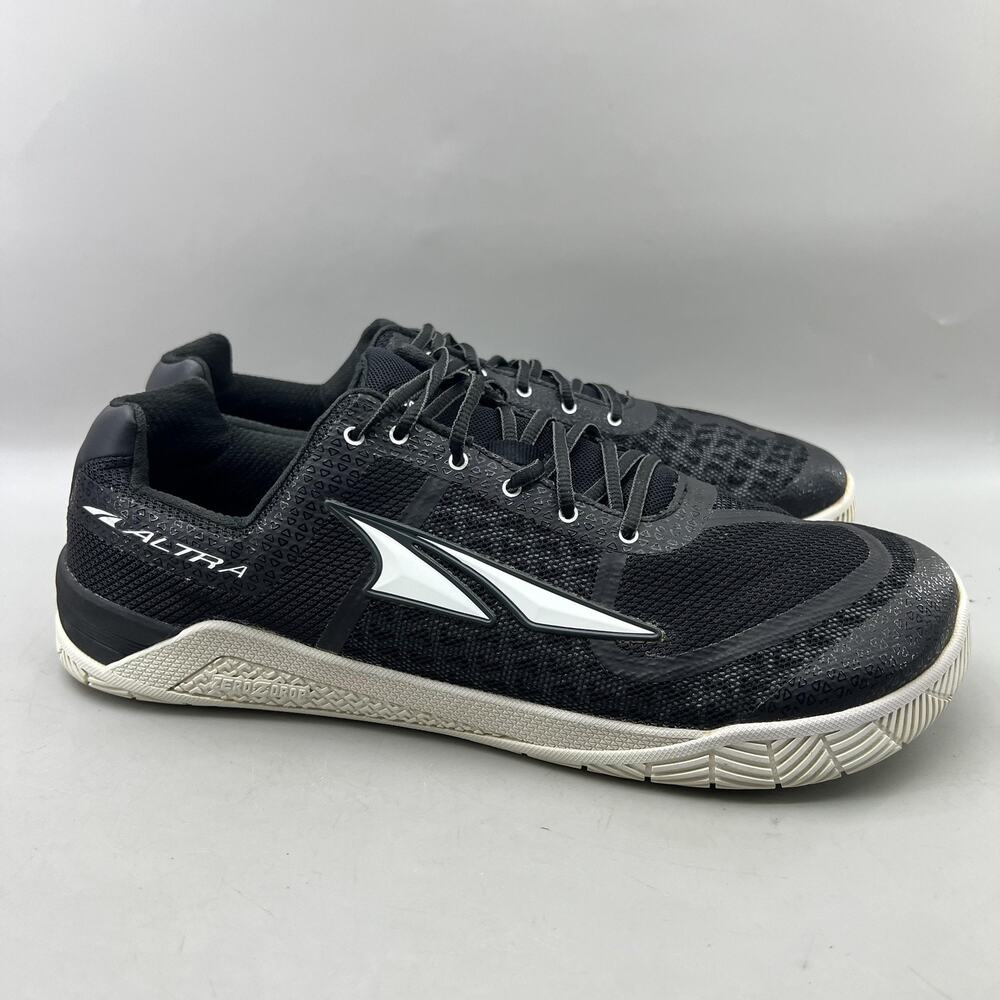 Altra HIIT XT Training Shoes Men Size 11.5 Black White Lifting Gym Low Sneakers